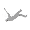 Non-Tarnish 304 Stainless Steel Pendants STAS-B062-01A-P-2