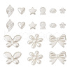 Craftdady 180Pcs 9 Style ABS Plastic Imitation Pearl Beads OACR-CD0001-08-11