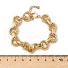 304 Stainless Steel Rolo Chain Bracelets for Women BJEW-S176-01G-C-5