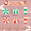 SUNNYCLUE 200Pcs 2 Colors Handmade Polymer Clay Beads CLAY-SC0001-79-2