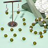 SUNNYCLUE 120Pcs Pave Disco Ball Beads RB-SC0001-13E-4