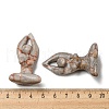 Natural & Synthetic Gemstone Carved Healing Yoga Goddess Figurines DJEW-D012-06A-4