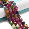 Dyed Natural Malaysia Jade Beads Strands G-P528-I05-01-2