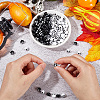 SUNNYCLUE 200Pcs 2 Styles Halloween Resin Beads FIND-SC0011-66-3