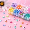 320Pcs 8 Style Transparent Acrylic Beads TACR-YW0001-65-6