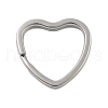 304 Stainless Steel Split Key Rings STAS-A111-01B-P-1