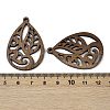 Walnut Wood Pendants WOOD-A025-04E-3