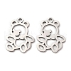 Non-Tarnish 201 Stainless Steel Pendants STAS-E200-02P-1
