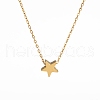 Minimalist Stainless Steel Pendant Necklaces for Fashion Women EL0733-1-1