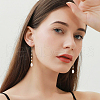 Olycraft 1 Strand Natural White Moonstone Beads Strands G-OC0005-38-6