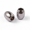 Tarnish Resistant Barrel 202 Stainless Steel Spacer Beads STAS-L176-03P-2