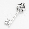 Tibetan Style Alloy Big Pendants TIBEP-Q064-76AS-RS-1