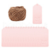 Jewelry Display Kraft Paper Price Tags and Jute Twine CDIS-TA0001-06D-19