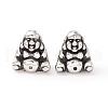 304 Stainless Steel European Beads STAS-M298-02AS-2