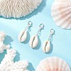 Natural Shell Pendant Decoration HJEW-JM03189-02-2