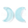 Transparent Baking Paint Glass Beads GLAA-D010-01F-1