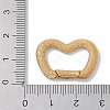 Rack Plating Brass Micro Pave Cubic Zirconia Twister Clasps KK-NH0002-11G-02-3
