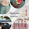 SUPERFINDINGS 12Pcs 4 Styles Polyester Tassel Pendant Decorations HJEW-FH0001-12-5
