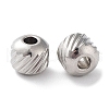 Non-Tarnish 201 Stainless Steel Spacer Beads STAS-K259-14B-P-2