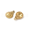 304 Stainless Steel Charms STAS-G354-01C-G-2