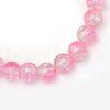 Baking Painted Crackle Glass Bead Strands CCG-S001-6mm-02-3