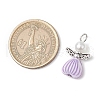 Acrylic Alloy Pendants PALLOY-JF03798-2