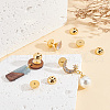   8Pcs Brass Ear Nuts KK-PH0006-49-5