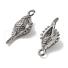 304 Stainless Steel Pendants STAS-D373-02P-2