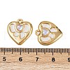 304 Stainless Steel Enamel Pendants STAS-L290-51G-3
