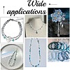  2 Strands Natural Blue Quartz Beads Strands G-NB0005-24B-5