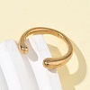 304 Stainless Steel Cuff Rings RJEW-P150-17G-3