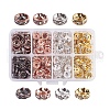Brass Rhinestone Spacer Beads RB-JP0002-04-1