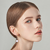 10Pcs Natural Rose Quartz Pendants G-HS0001-05-6