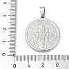 304 Stainless Steel Pendants STAS-A053-24B-P-3