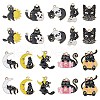 DICOSMETIC 20Pcs 10 Style Alloy Enamel Pendants ENAM-DC0001-68-1
