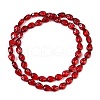 Transparent Glass Beads Strands GLAA-H038-03E-2