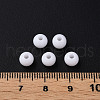 Opaque Acrylic Beads X-MACR-S370-C6mm-01-4