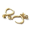 Rack Plating Brass Hoop Earring Findings EJEW-D063-14G-2
