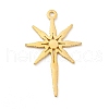 Ion Plating(IP) 304 Stainless Steel Pendants STAS-P312-22G-2