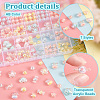   Transparent Acrylic Beads TACR-PH0001-71-4