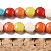 Synthetic Turquoise Beads Strands G-B140-I01-4