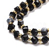 Natural Banded Agate Beads Strands G-P463-47-4