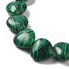 Synthetic Malachite Beads Strands G-K335-01B-3