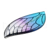 Transparent Epoxy Resin Cabochons CRES-A053-16A-3