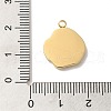 304 Stainless Steel Pendants STAS-B074-08G-01-3