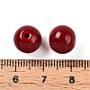 Opaque Solid Color Glass Beads GLAA-N007-10mm-A04-3