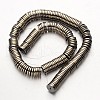 Electroplate Non-magnetic Synthetic Hematite Beads Strands G-F300-17A-06-2