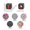SOFPLATE 5 Styles Transparent & Opaque Acrylic Beads MACR-SP0001-12B-2