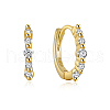 S925 Sterling Silver Circle Hoop Earrings VT3298-13-1