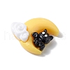 Halloween Theme Opaque Resin Cabochons RESI-E035-01T-2